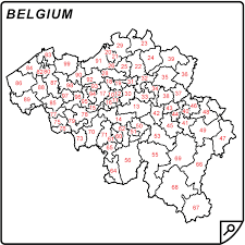 Belgium Zip Code Map Belgium Code – Barcode Scanner Library