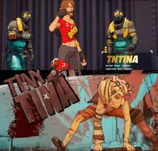 Tntina is a borderlands reference she even gets cel-shaded with an emote :  r/FortNiteBR