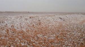 The snowfall came as temperatrues dropped across the kingdom last night, to minus 2 degrees centigrade. Snow Over Jordan And Northern Parts Of Saudi Arabia Eumetsat Website