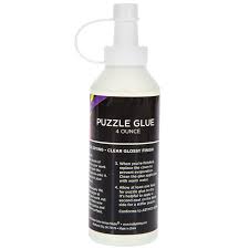 How do you glue a puzzle. Puzzle Glue 4 Ounce Hobby Lobby 271155