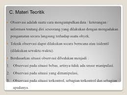 Observasi Dwi Atmaja S Pd M Psi Ppt Download