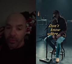 Little and A Cowboy Hat in Front of The Truck Singing Morgan Whalen