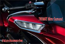 Weitere details wie datenblatt, preise und kraftstoffverbrauch finden sie in der nachstehenden tabelle. Twinart Mirror Surround Pr Chrome Or Black Honda Gl1800 Gold Wing 2018