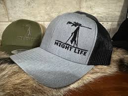 Coyote Night Life Embroidered Hat