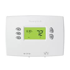 Honeywell 5 2 Day Programmable Thermostat Whites Portable Band Saw Home Depot Digital