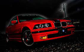 Download Wallpapers Bmw M3 4k E36 German Cars Red E36 Tuning Bmw E36 Hdr Bmw Besthqwallpapers Com Bmw Bmw E36 Bmw M3