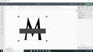 Download How To Make A Split Letter Monogram Cricut Design Space Tutorial Leap Of Faith Crafting