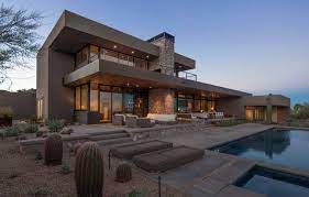 striking modern residence piercing the deserts of arizona modern mansion house exterior house designs exterior