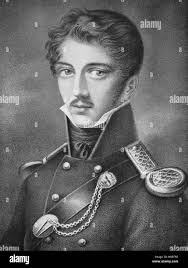 Knight and lance Black and White Stock Photos & Images