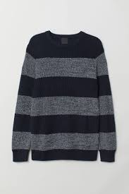 Black And White Striped Sweater Mens Textured Knit Sweater Textured Knit Sweater Sweaters Textured Knit