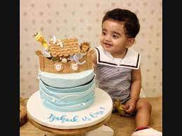 Read more about list of innovative and creative ideas for 1st birthday cakes. Kunchacko Boban S Son Celebrates 1st Birthday Malayalam Movie News Times Of India