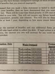 Learn more about the props and the css customization points. Maryland Department Of Labor Advises Of Thousands Of Dollars In Overpaid Unemployment Wbff