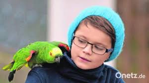 Die ungewöhnliche Freundschaft von Luis Färber mit seinem Papagei