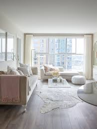 Corbin Page Interiors Charming Considered Condo Living Room Modern White Living Room Condo Living