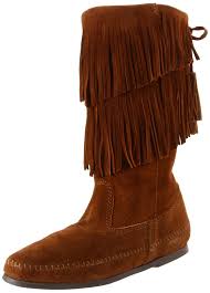 Minnetonka Moccasins Toddler Minnetonka Boot 1688 Brown