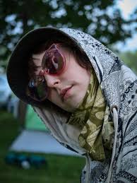 Cut-out standee of 's HKPP rabbit