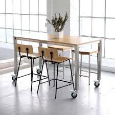 Counter height kitchen island table in reclaimed wood northfieldstore $ 495.00 free shipping 6ft gray kitchen island without counter top finekitchenisland $ 1,749.00. Tall Kitchen Table On Wheels Counter Height Kitchen Table Tall Kitchen Table Rectangle Kitchen Table