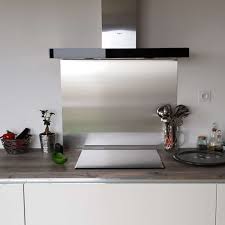 Fond De Hotte Credence Inox Brosse H 50 Cm X L 50 Cm De 1mm Inoxb1 H 50 Cm X L 50 Cm