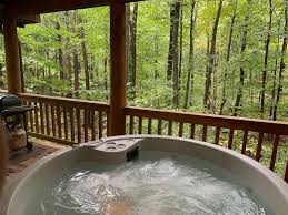 #2 best value of 10 hotels with hot tubs in torquay. Cabins With Hot Tubs Nightime Scenery Mountain Creek Cabin Rentals