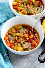 Usually vegetables are blanched (slightly cooked) to kill enzymes that will cause them to go bad. Instant Pot Vegetable Beef Soup A Pinch Of Healthy