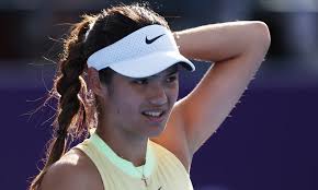Emma was given a herculean task when drawn against in form Latvian Jelena  Ostapenko who is in her top form, it was a pressure and difficult for her  right from start as
