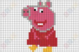 Peppa Pig Pixel Art Image Pixel Art Pixel Art Galeries De Photos