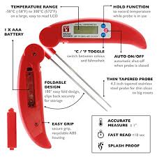 Digitalthermo Accurate Quick Read Digital Meat Thermometer