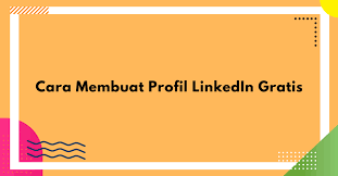 Cara selanjutnya yaitu membuat website sekolah menggunakan cms wordpress. Cara Membuat Profil Linkedin Gratis Yureka Education Center