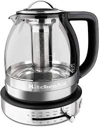 Make a hot cup of coffee or prepare the perfect egg and toast with costco's selection of kettles and toasters. Amazon Com Kitchenaid Kek1322ss Electric Glass Tea Kettle 1 5 L Stainless Steel Kitchen Dining