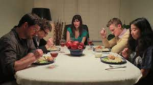 I really enjoy having ideas for conversation starters when we sit down with a big group. Misdirected Awkward Dinner Party On Make A Gif