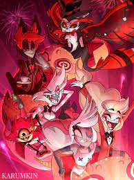 Twitter Hotel Art Vivziepop Hazbin Hotel Monster Hotel