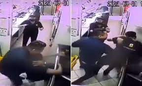 Por mandarlo a la fila, hombre da brutal golpiza a joven en un Subway de  San Luis Potosí