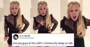 Check out our roundup of quotes and. Britney Spears Odd Yet Adorable Pride Month Video Has Become A Meme