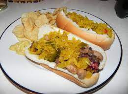 Hillbilly Hot Dogs Recipe Hot Dog Recipes Fair Food Recipes Hot Dogs