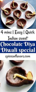 Chocolate Diya Peda Diwali Special Indian Sweet Recipe Diwali Sweets Recipe Indian Desserts Sweet Meat