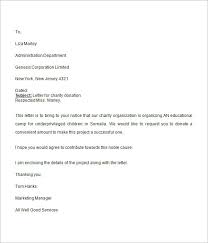 Free 9 Donation Request Letter Templates In Ms Word Pdf