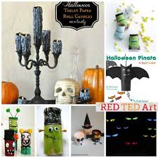 Toilet paper roll bee craft for kids. Toilet Paper Roll Halloween Crafts Red Ted Art Make Crafting With Kids Easy Fun