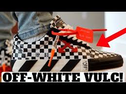 Off White Black White Check Vulc Low Review Compared To