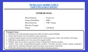 We did not find results for: Soal Pat Prakarya Kelas 8 Smp K13 Tahun 2021 Info Pendidikan Terbaru