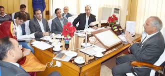 Minister Of Public Works Abdul Rehman Veeri Chairing A Meeting At Jammu Jammu Latest Images Excelsior