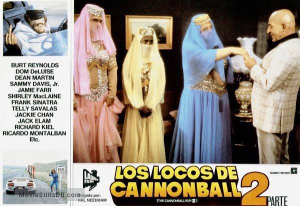 Cannonball Run II (1984, directed by Hal Needham) | Through the Shattered  Lens