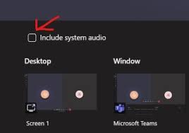 As you set up screen sharing in microsoft teams, be sure to activate the include computer sound setting. You Can Now Include System Audio In Teams Meetings Robs Modern Workplace Blog