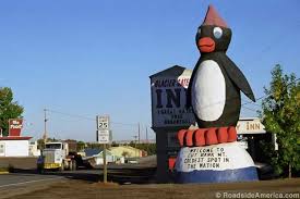 Penguin Colossus At Coldest Spot, Cut Bank, Montana
