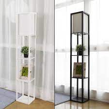 A floor lamp can provide general room lighting, task lighting, and a decorative element in your overall design scheme. Living Room Study Bedroom Floor Lamp Vertical Storage Tray Floor Table Lamp For Sale Online Ebay
