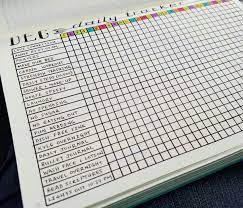 December Daily Habit Tracker Bullet Journal Bullet Journal Tracker Journal