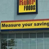 Ruler foods is a warehouse store grocery chain in the united states, currently owned by kroger. Ruler Foods Grocery Store
