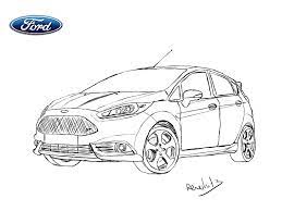 Below, we have four different ford vehicle coloring pages you can download (click to jump to that page)! Ford Focus Coloring Pages