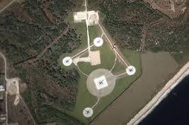 Find images of launch pad. Why Does Spacex S Launch Complex 1 Have Four Contingency Landing Pads Space Exploration Stack Exchange