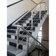 Maybe you would like to learn more about one of these? Modern Stainless Steel Staircase Railing At Rs 1100 Running Feet Samrat Industrial Area Rajkot Id 19683120130