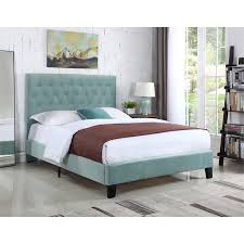 You can even complete the look with other products from the songesand series.ample storage space is hidden. Beds Bed Frames Pemberly Row Bailey Light Blue Tufted Twin Panel Bed Bedding